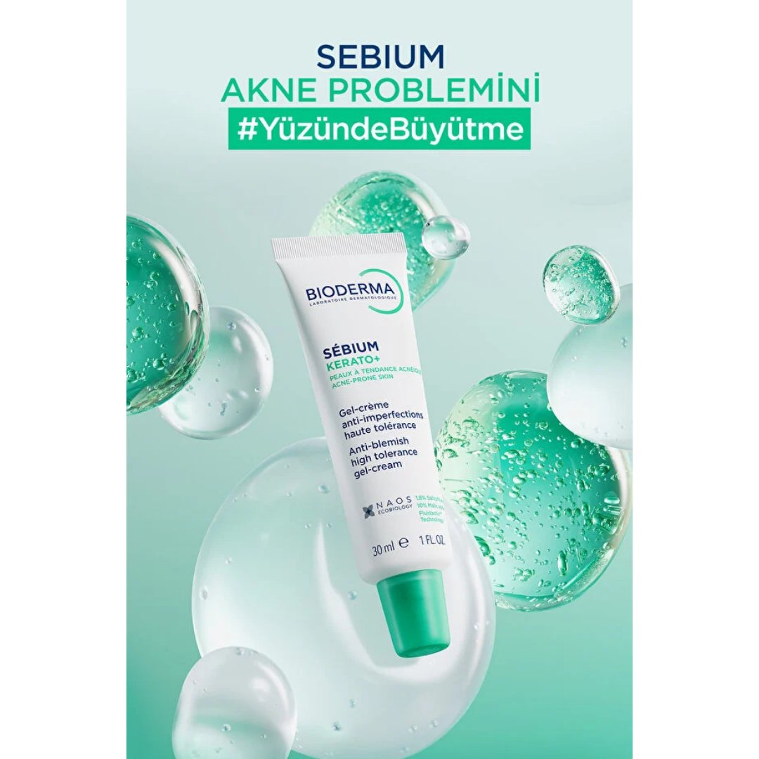 Bioderma Sebium Temizleme Jeli 200 ml ve Nemlendirici Jel Krem Seti 30 ml Yağlı ve Akneye Eğilimli Ciltler - Bioderma