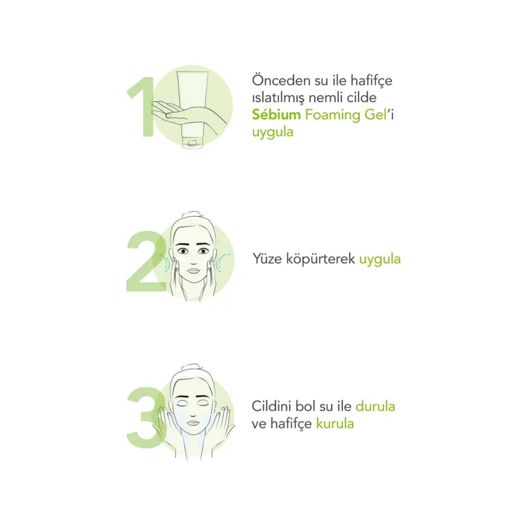 Bioderma Sebium Yüz Temizleme Jeli + Photoderm AKN Mat SPF 30 Güneş Koruyucu Seti - Bioderma