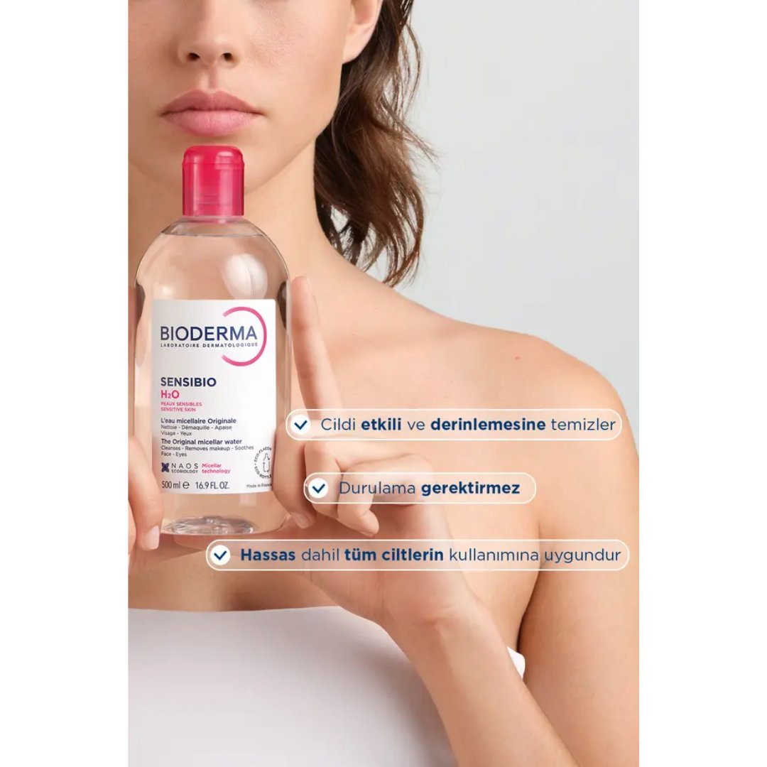 Bioderma Sensibio H2O Yüz ve Makyaj Temizleme Suyu 250 ml - Bioderma