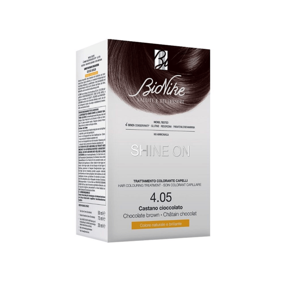 Bionike Shine On Saç Boyama Kiti Çikolata Kahverengi No: 4.05 - BioNike