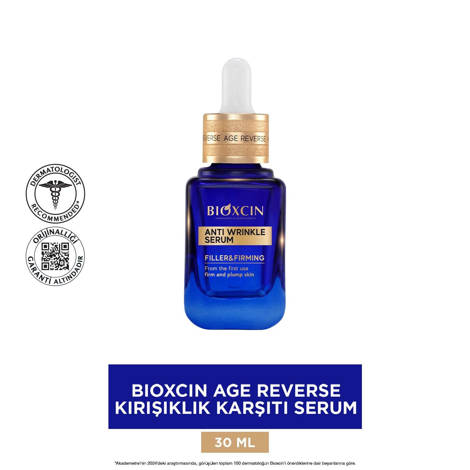 Bioxcin Age Reverse Kırışıklık Karşıtı Gece Serumu 30 ml - Bioxcin