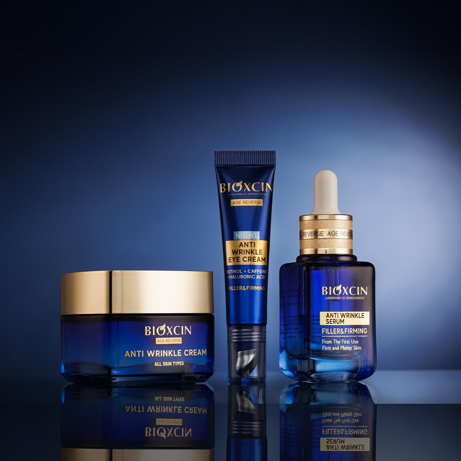 Bioxcin Age Reverse Kırışıklık Karşıtı Gece Göz Çevresi Kremi 15 ml - Bioxcin