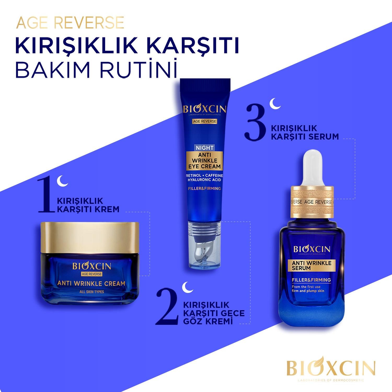 Bioxcin Age Reverse Kırışıklık Karşıtı Krem 50 ml - Bioxcin