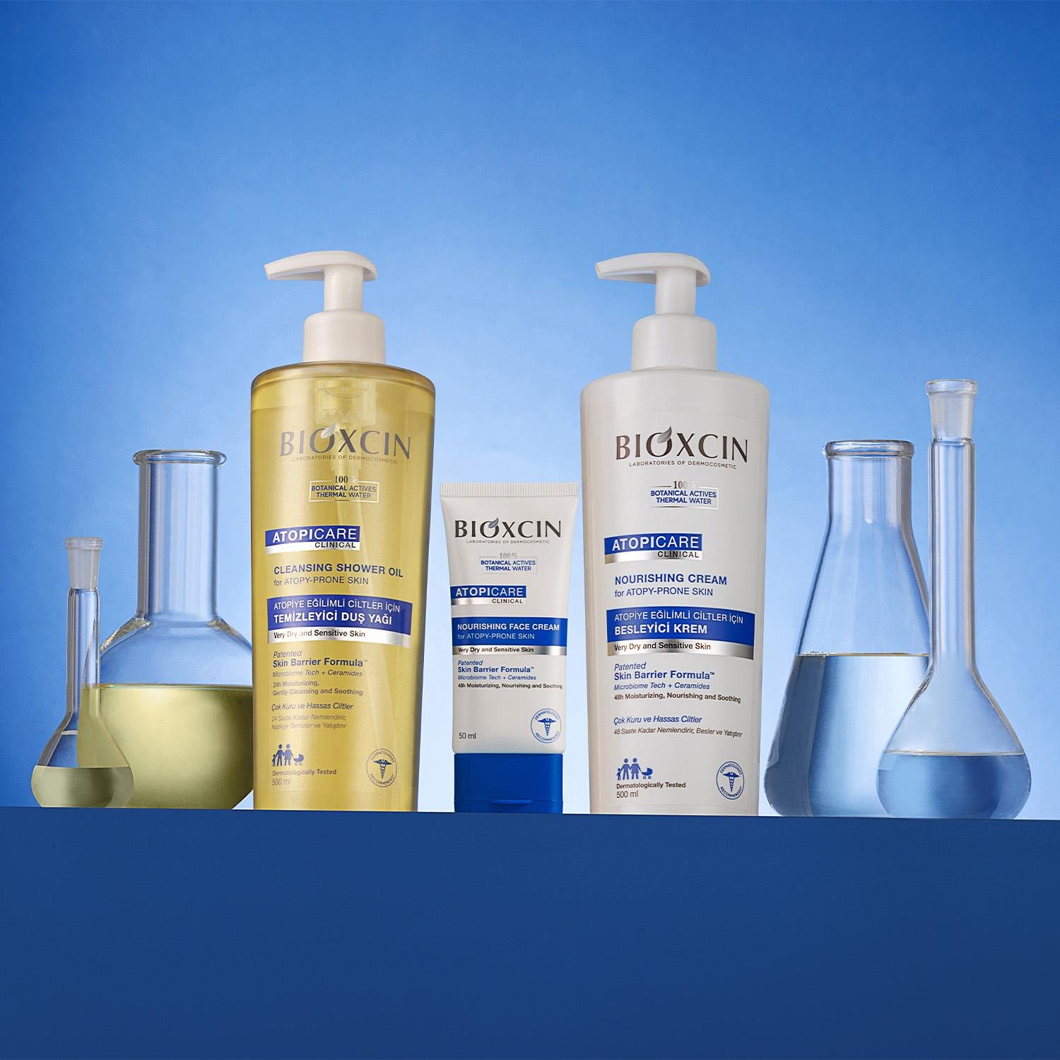 Bioxcin Atopicare Temizleyici Duş Yağı 500 ml - Aşırı Kuru Ciltler - Bioxcin