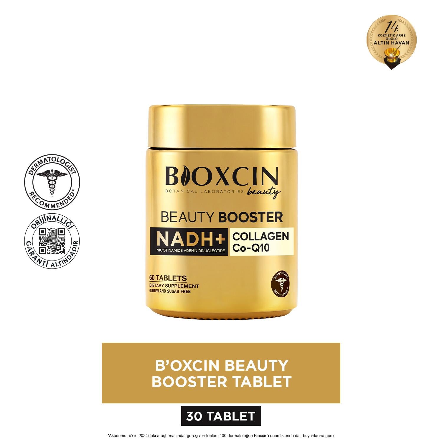 Bioxcin Beauty Booster Kolajen NADH++CoQ10 60 Tablet - Bioxcin