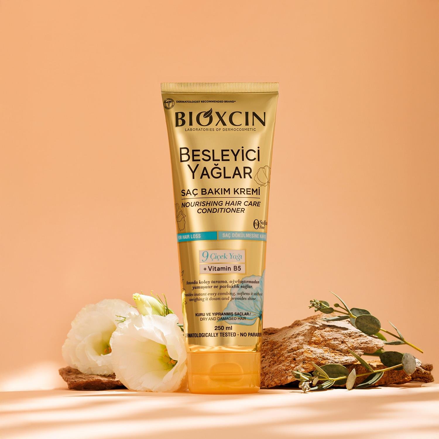 Bioxcin Besleyici Yağlar Kuru ve Yıpranmış Saçlar İçin Saç Bakım Kremi 250 ml - Bioxcin