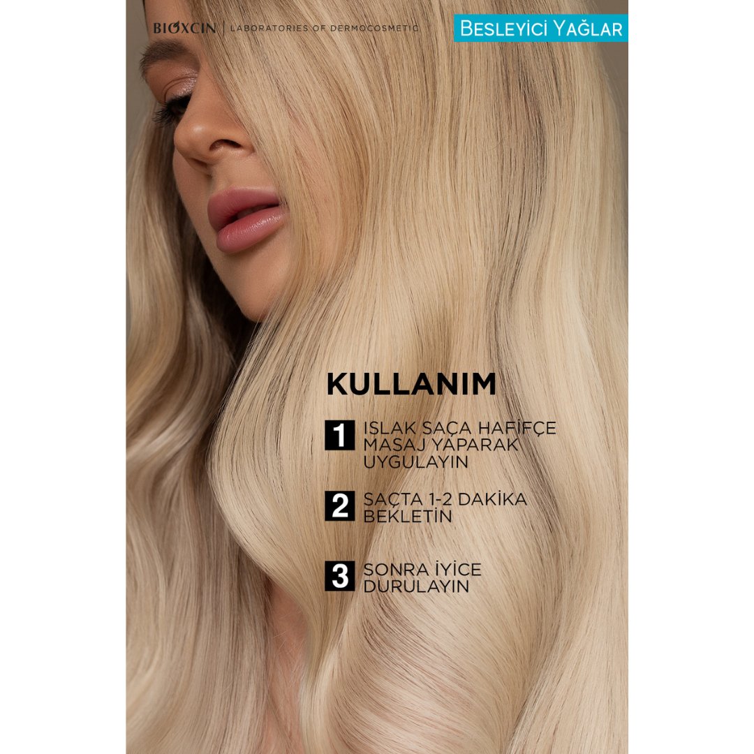Bioxcin Besleyici Yağlar Şampuan 300 ml - 3 Al 2 Öde - Bioxcin