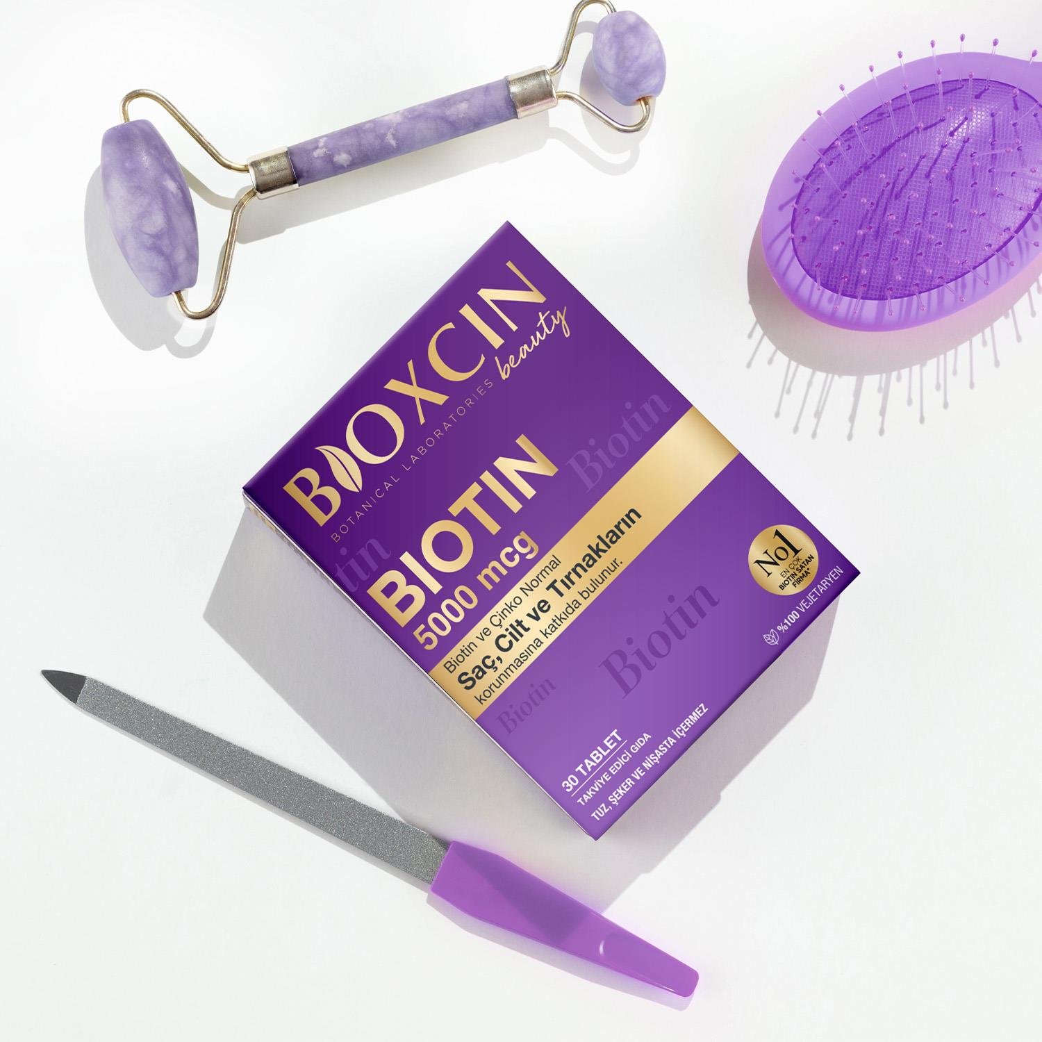 Bioxcin Biotin 5000 mcg Takviye Edici Gıda 30 Tablet - Bioxcin