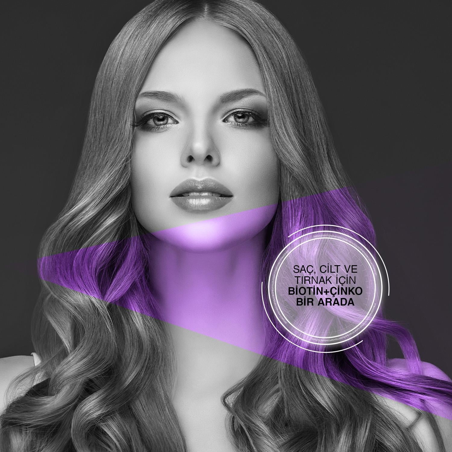 Bioxcin Biotin 5000 mcg Takviye Edici Gıda 30 Tablet - Bioxcin