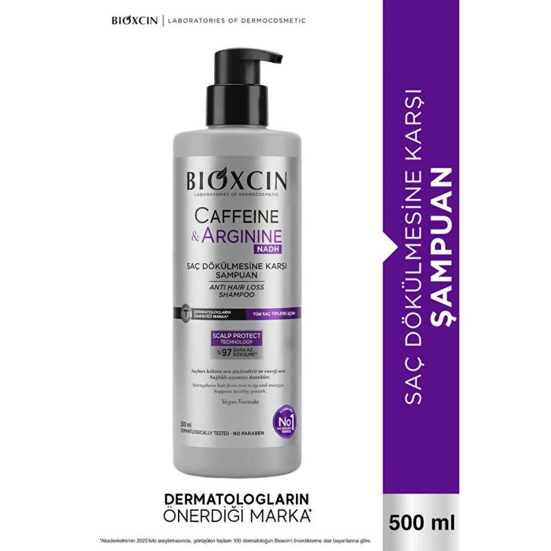 Bioxcin Caffein Arginine Şampuan 500 ml - Bioxcin