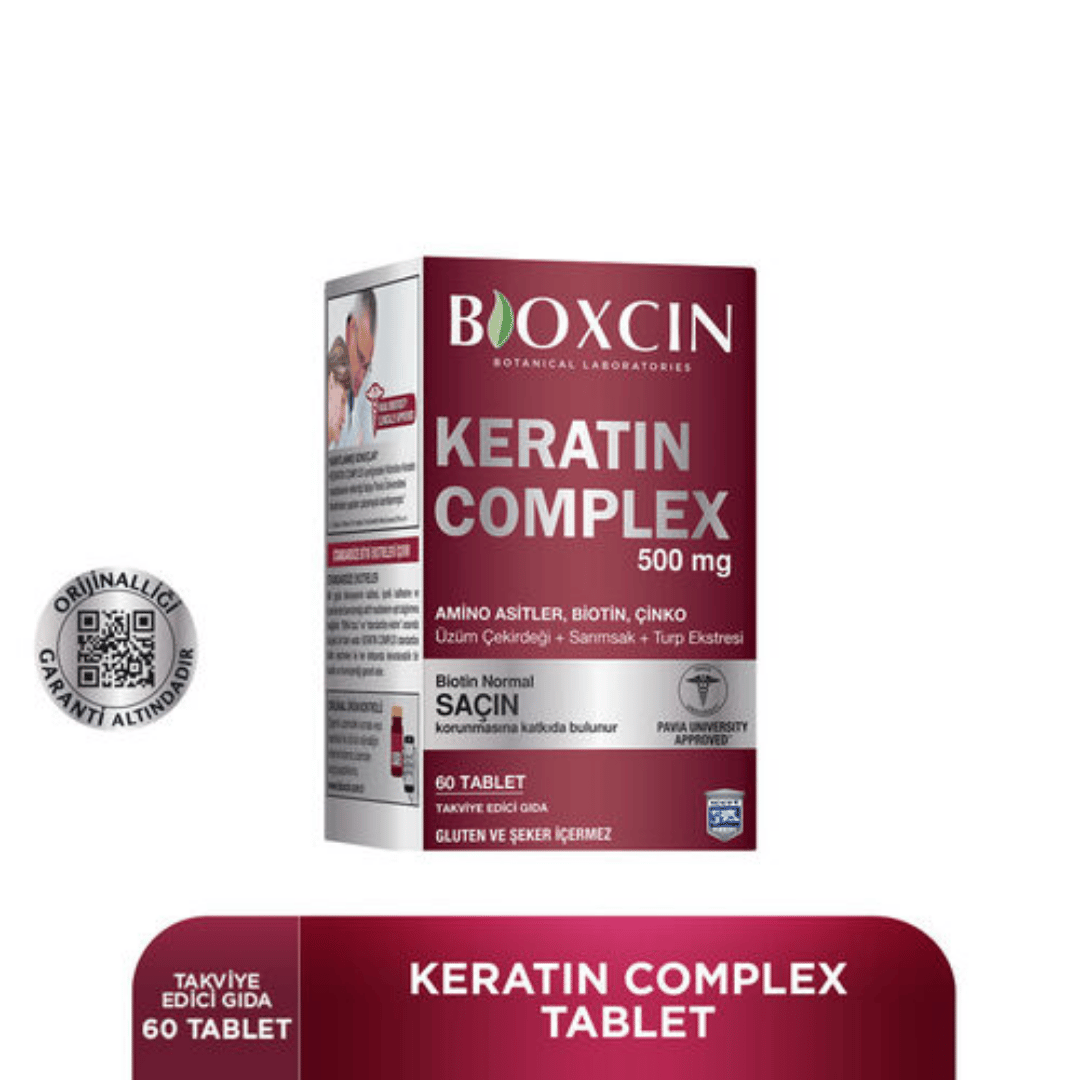Bioxcin Forte Keratin Complex Tablet Takviye Edici Gıda 60 Tablet - Bioxcin