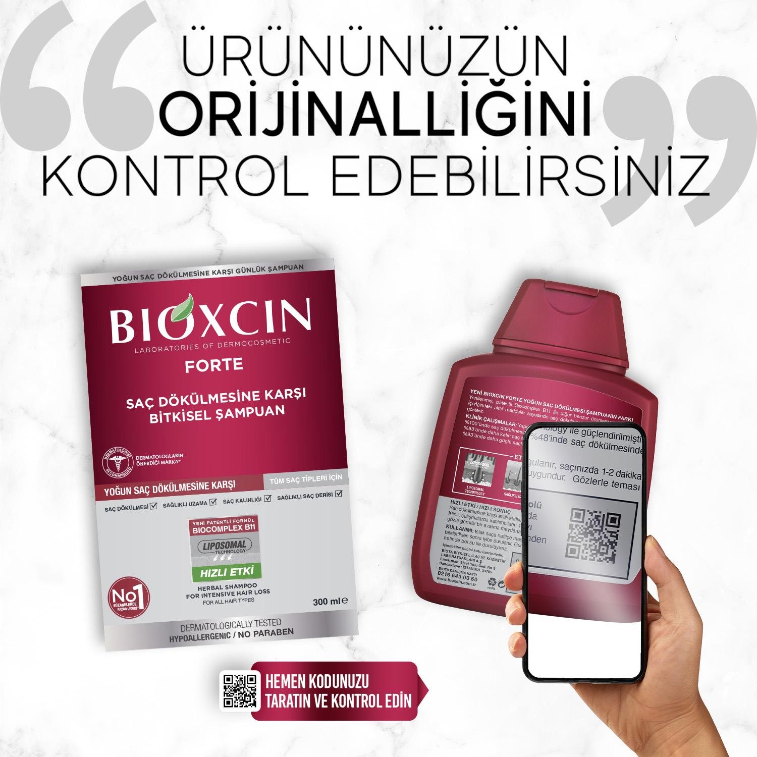 Bioxcin Forte Tanışma Kiti - Bioxcin
