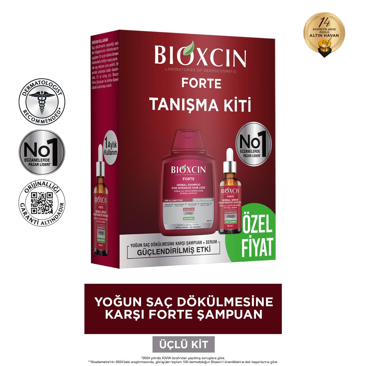 Bioxcin Forte Tanışma Kiti - Bioxcin