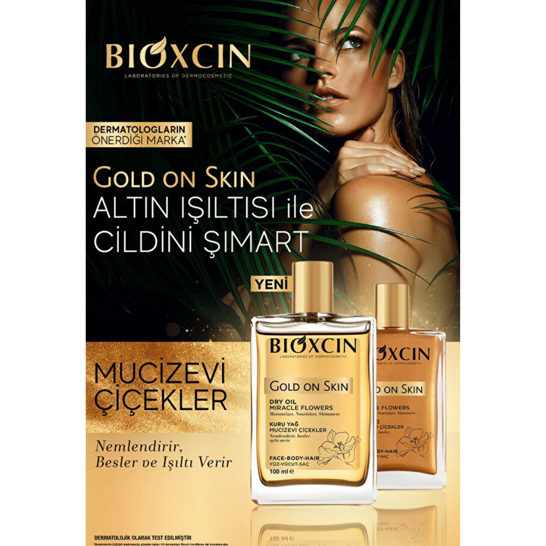 Bioxcin Gold On Skin Simsiz Kuru Yağ 100 ml - Bioxcin