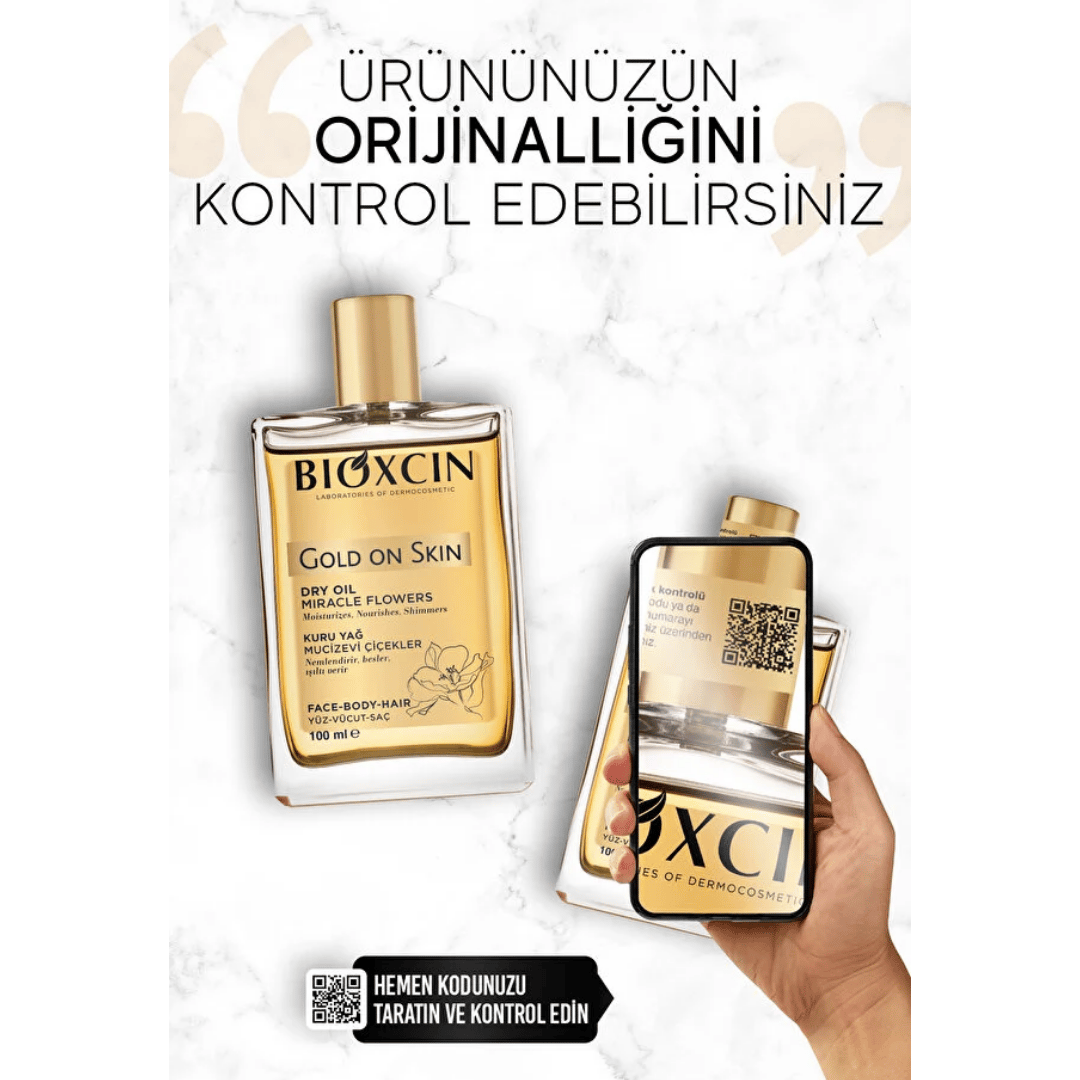 Bioxcin Gold On Skin Simsiz Kuru Yağ 100 ml - Bioxcin