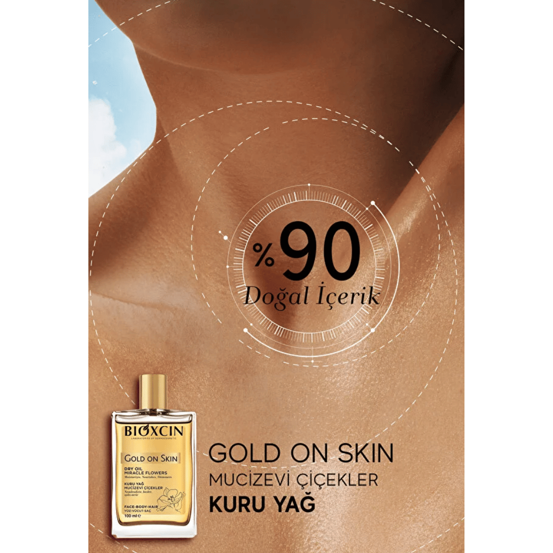 Bioxcin Gold On Skin Simsiz Kuru Yağ 100 ml - Bioxcin