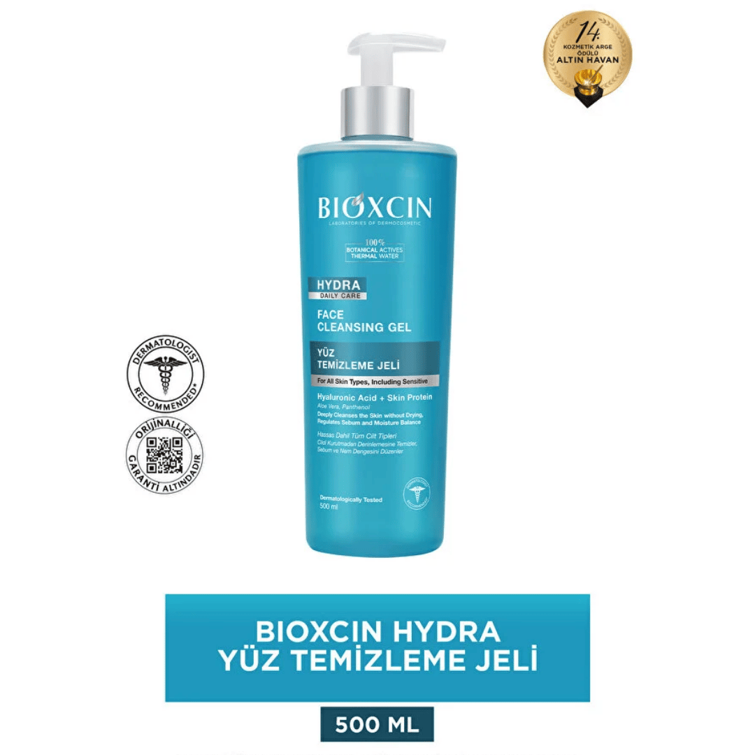 Bioxcin Hydra Yüz Yıkama Jeli 500 ml - Bioxcin