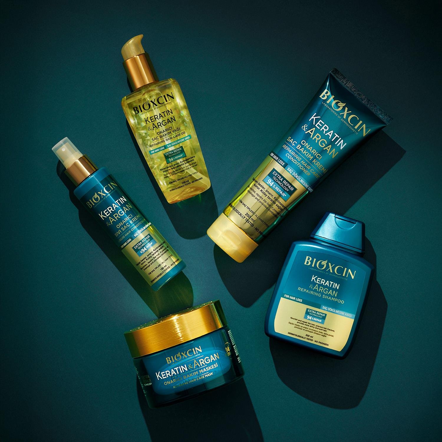 Bioxcin Keratin ve Argan Onarıcı Saç Bakım Kremi 250 ml - Bioxcin