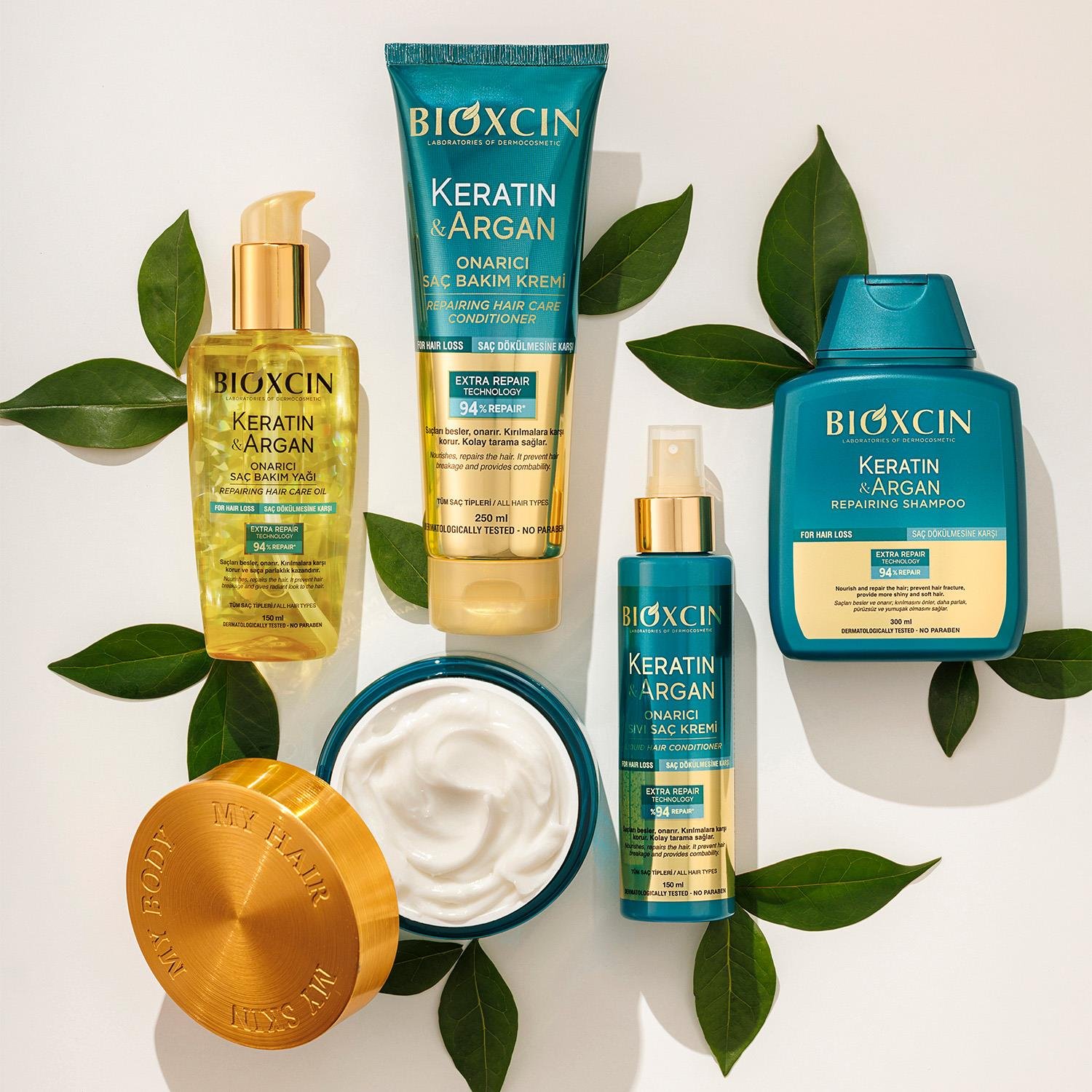Bioxcin Keratin ve Argan Onarıcı Sıvı Saç Kremi 150 ml - Bioxcin