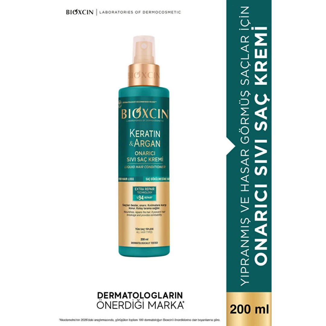 Bioxcin Keratin ve Argan Sıvı Saç Kremi 150 ml - Bioxcin
