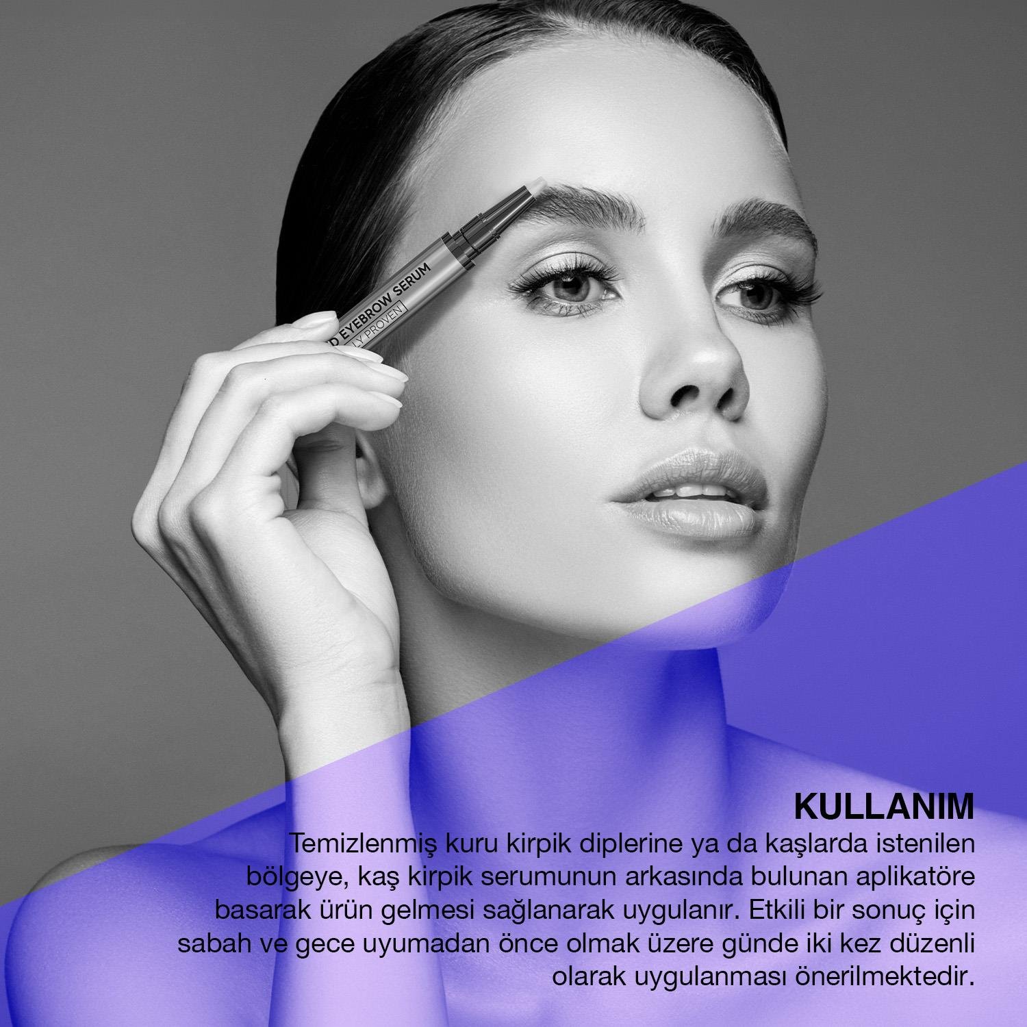 Bioxcin Kolajen ve Hyaluronik Asit İçerikli Kaş ve Kirpik Serumu 3 ml - Bioxcin