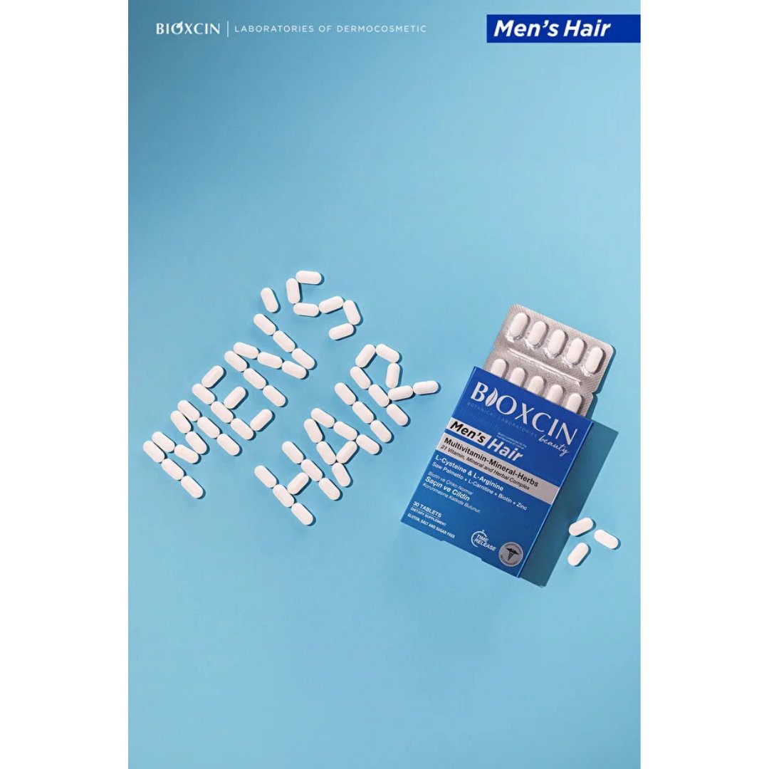 Bioxcin Men Hair Set - 30 Tablet + Şampuan 100 ml Hediyeli - Bioxcin