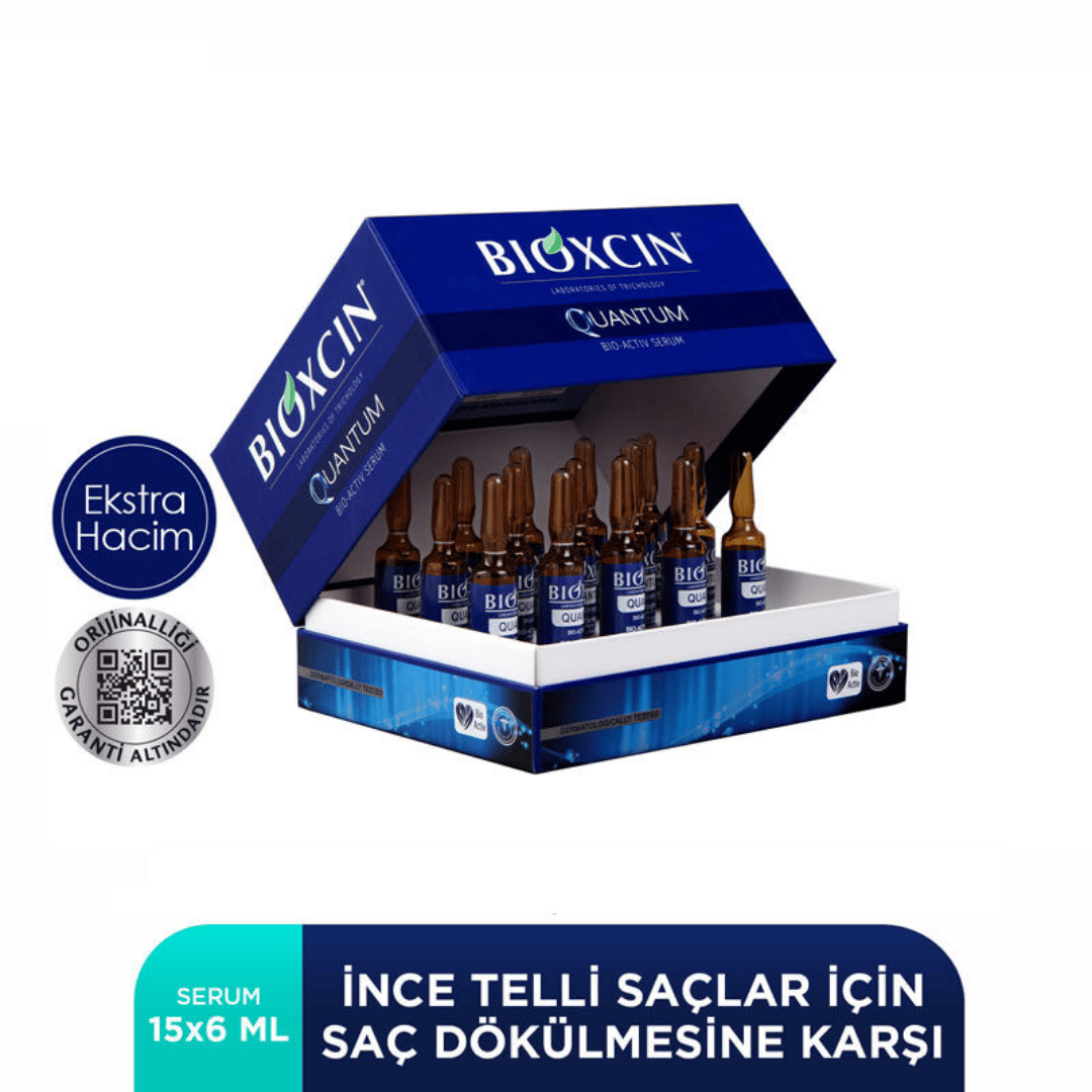 Bioxcin Quantum Saç Güçlendirici Serum 15 x 6 ml - Bioxcin
