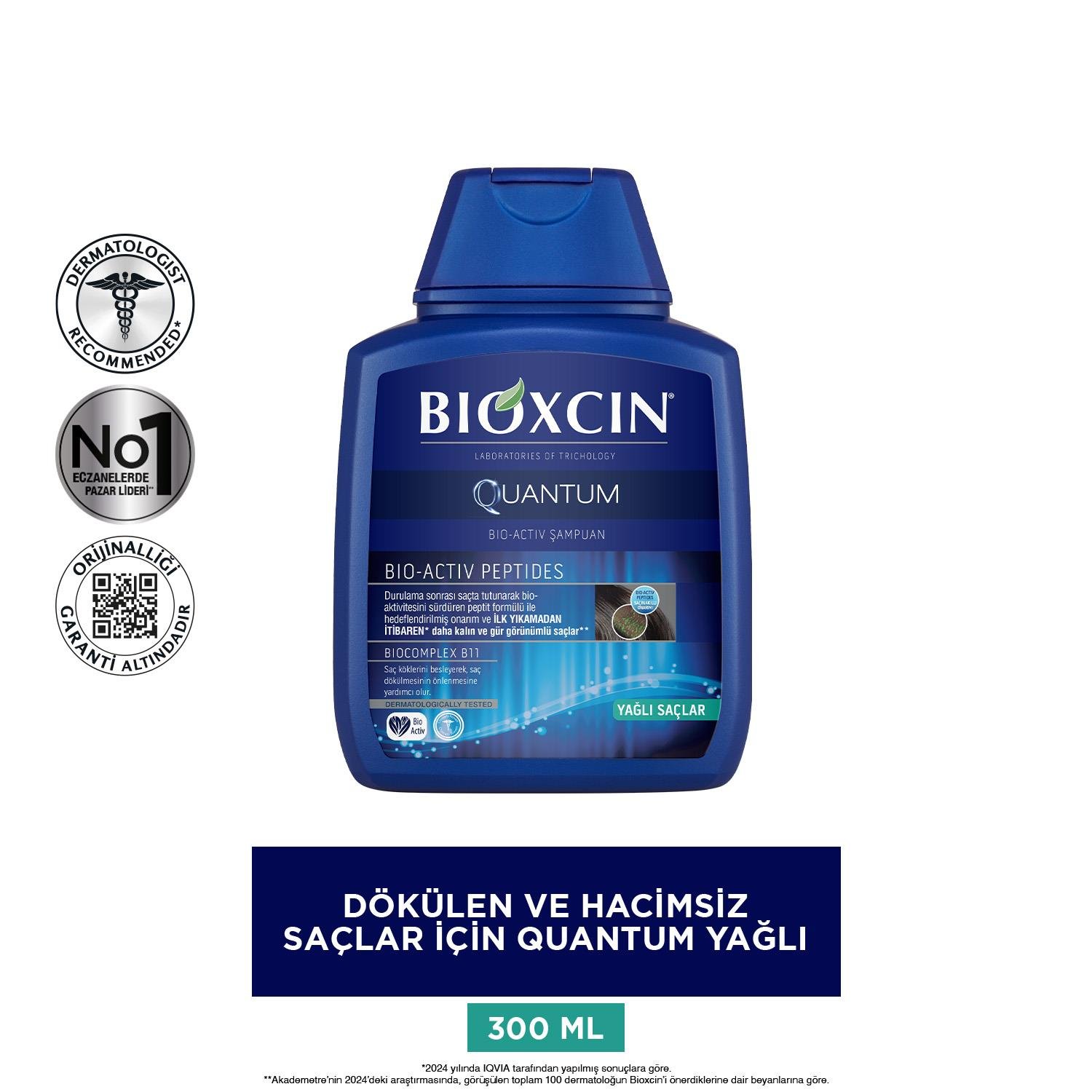 Bioxcin Quantum Şampuan 3al 2öde (Yağlı Saçlar) - Bioxcin