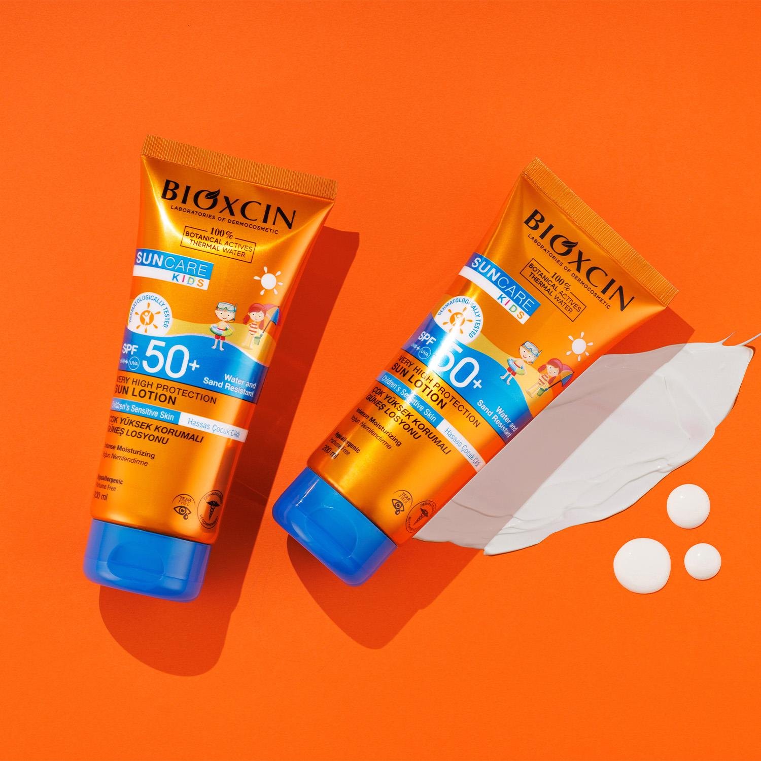 Bioxcin Sun Care Çocuklar için Güneş Losyonu SPF 50+ 200 ml - Bioxcin