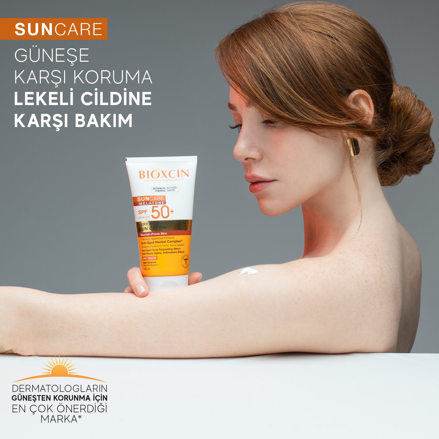 Bioxcin Sun Care Lekeye Eğilimli Ciltler İçin Güneş Kremi SPF50+ 50 ml - Bioxcin