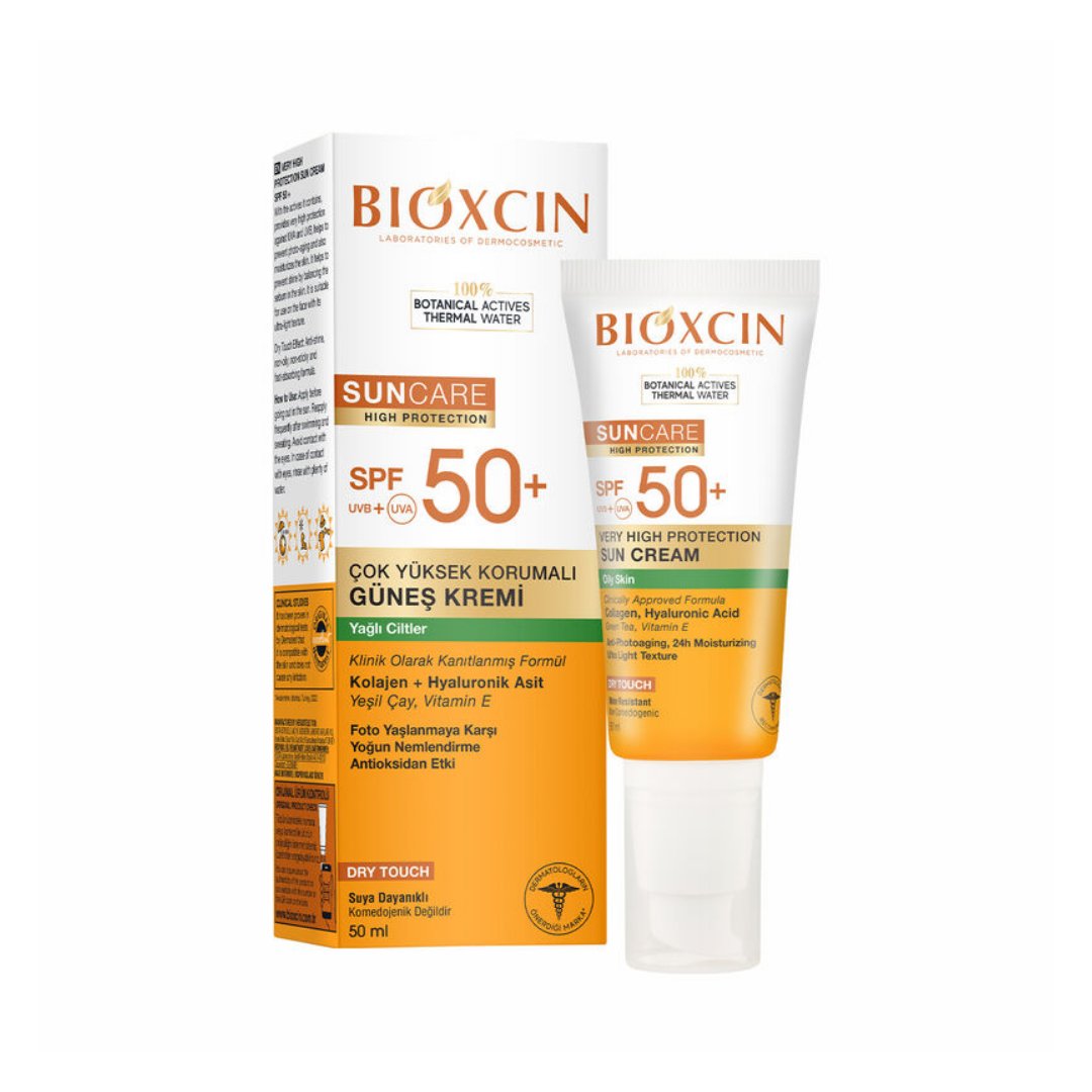 Bioxcin Sun Care Yağlı Ciltler İçin Güneş Kremi Spf 50+ 50 ml - Bioxcin