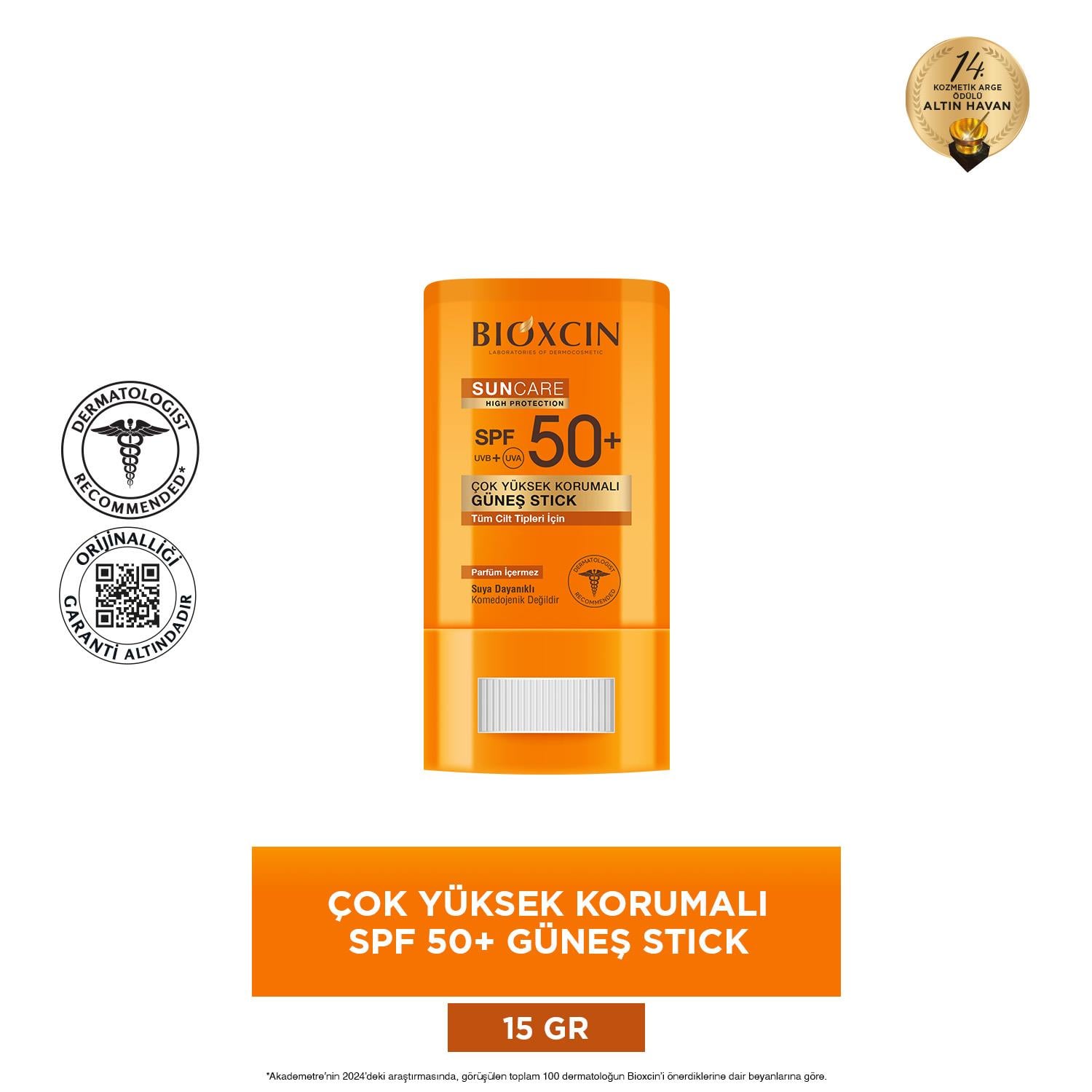 Bioxcin Suncare SPF50+ Güneş Stick 15 gr - Bioxcin