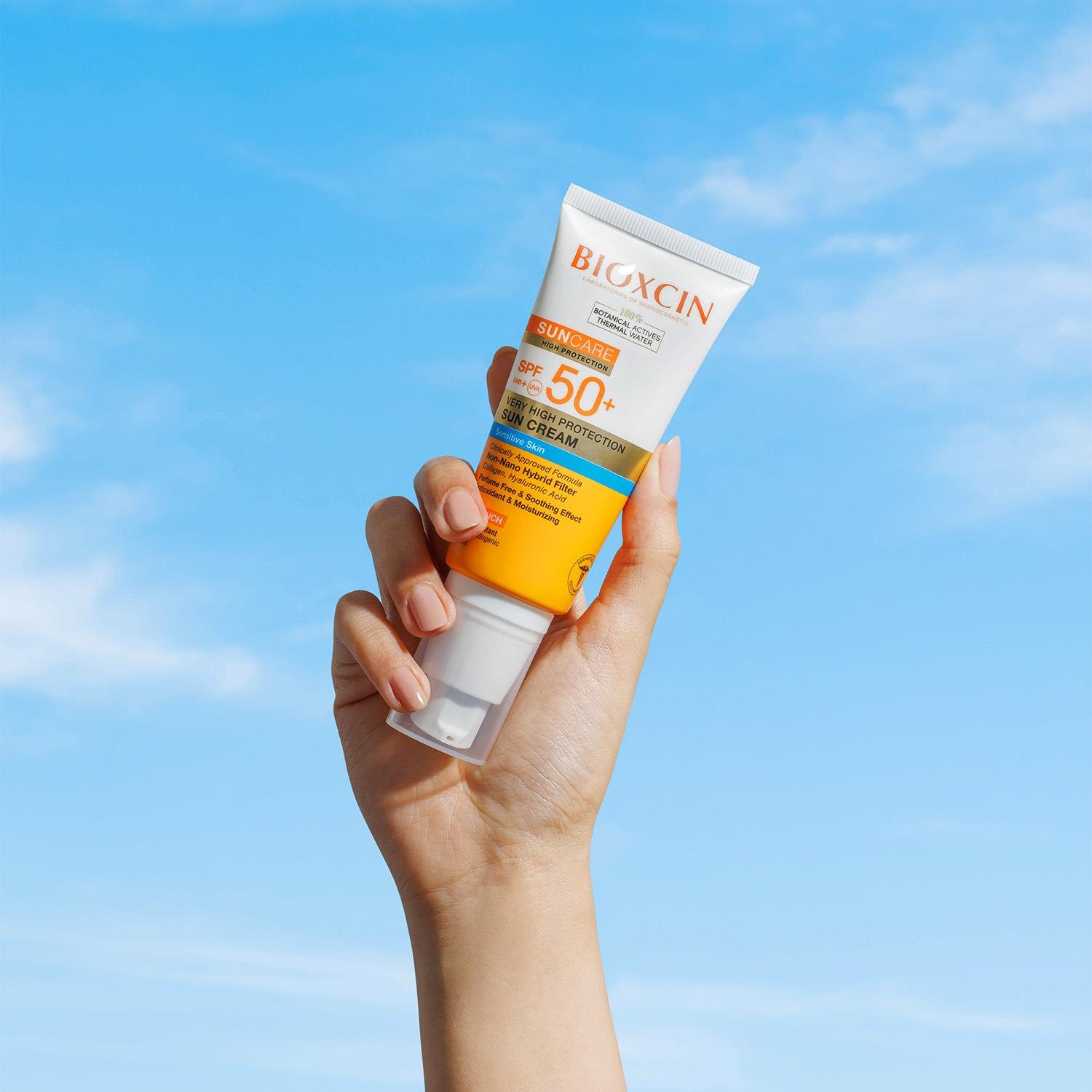 Bioxcin Suncare Spf50+ Hassas Cilt Güneş Kremi 50 ml - Bioxcin