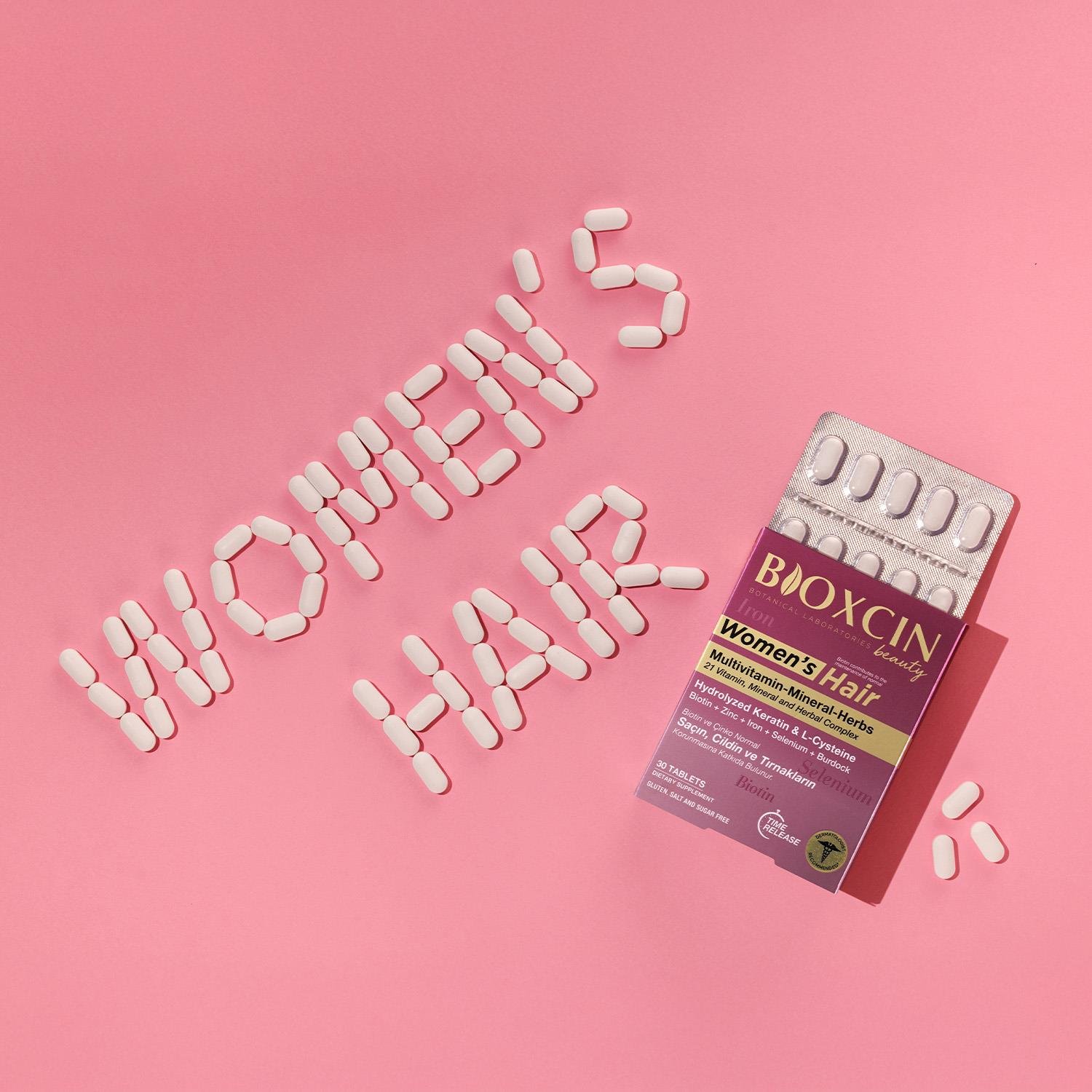 Bioxcin Womens Hair Multivitamin 30 Tablet - Bioxcin