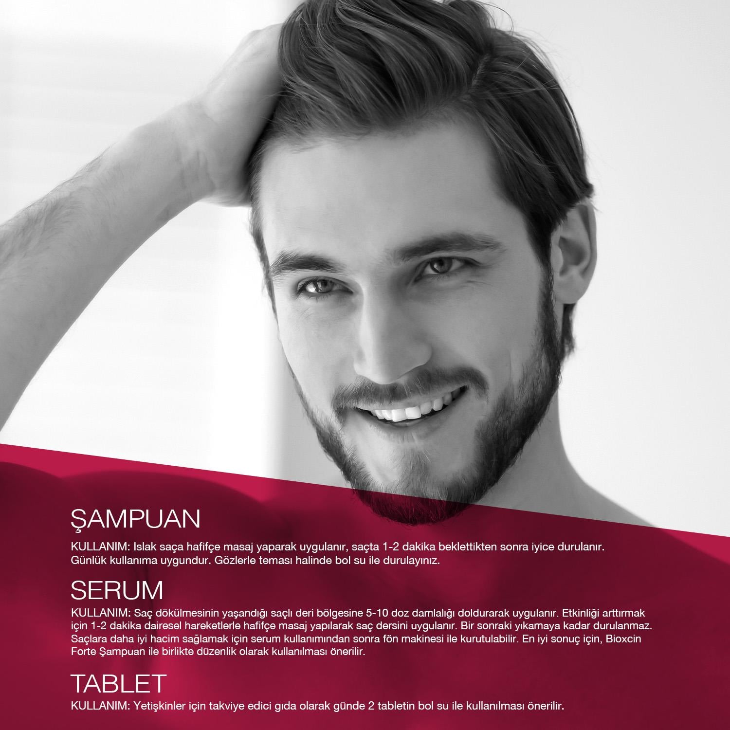 Bioxin Forte Yoğun Saç Dökülmesi İçin Bakım Kiti - Bioxcin