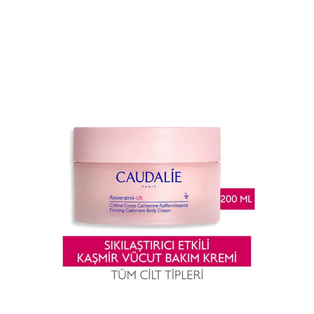 Caudalie Resveratrol-Lift Sıkılaştırıcı Etkili Kaşmir Vücut Bakım Kremi 200 ml - Caudalie 