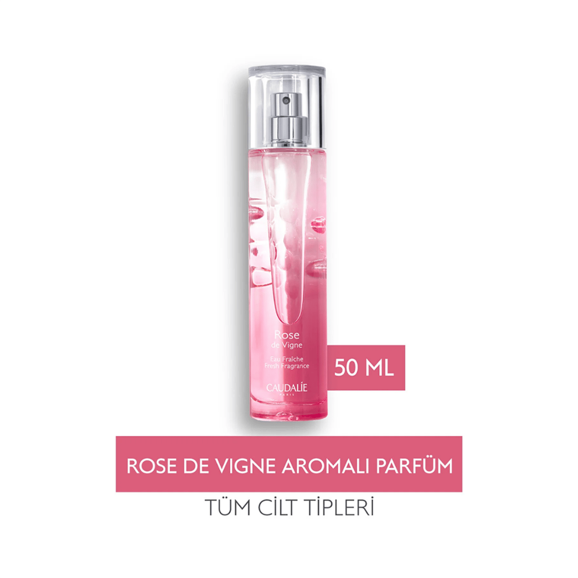 Caudalie Rose de Vigne Gül Aromalı Parfüm 50ml - Caudalie