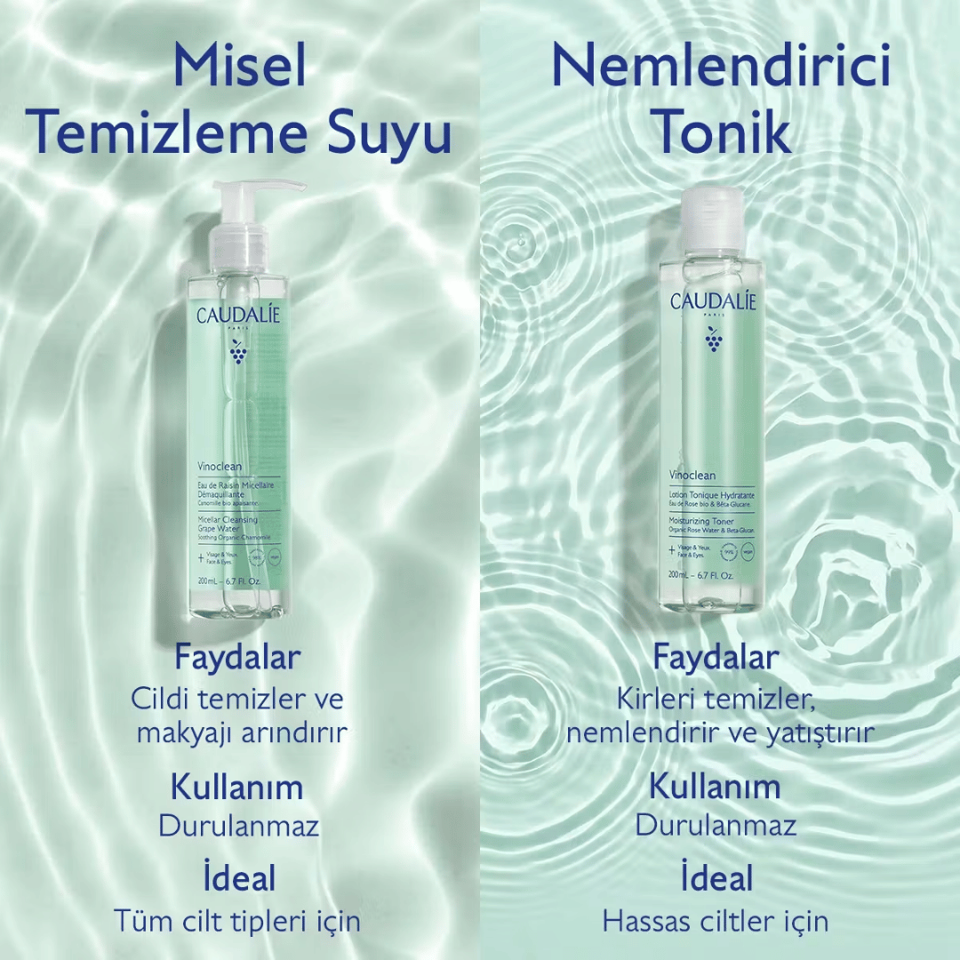 Caudalie Vinoclean Misel Temizleme Suyu 100 ml - Caudalie