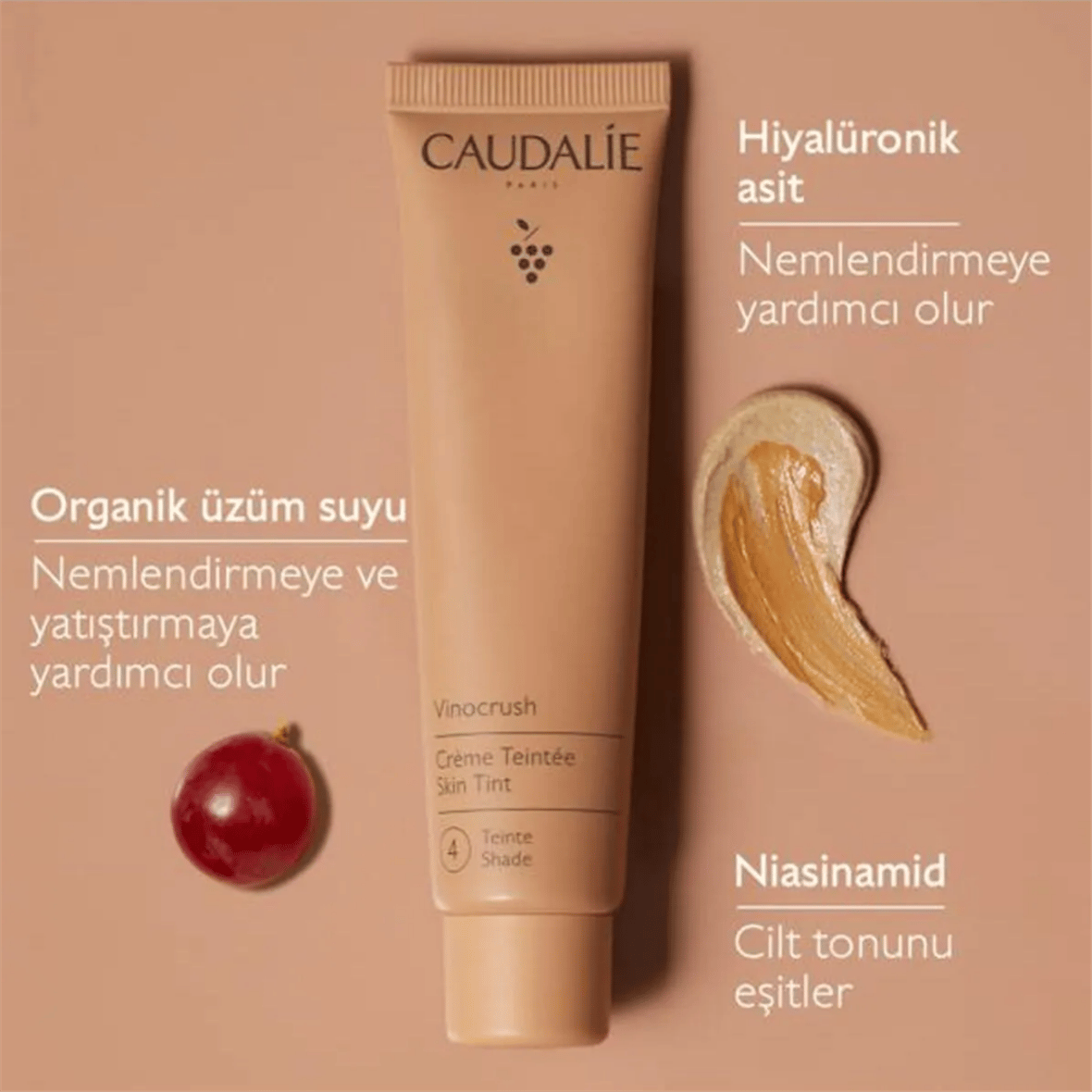 Caudalie Vinocrush Skin Tint 4 - 30 ml - Caudalie