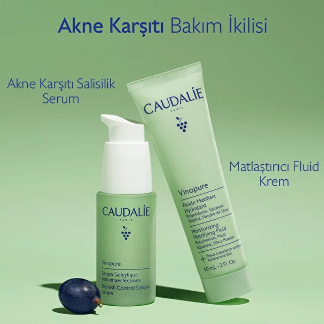 Caudalie Vinopure Matlaştırıcı Fluid Krem 60 ml - Caudalie 