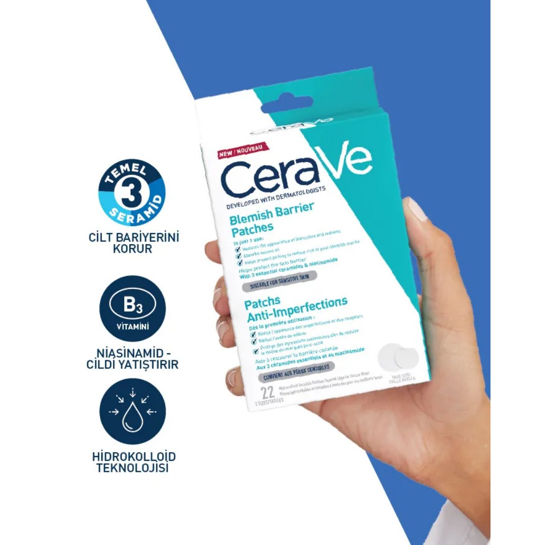 CeraVe Blemish Barrier Patch Sivilce Bandı 22 Adet - Cerave