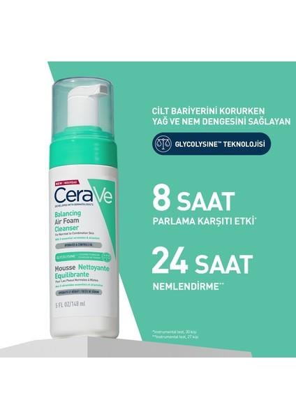 CeraVe Normal, Karma Ve Hassas Ciltler Için Köpük Temizleyici 148ml - CeraVe