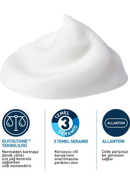 CeraVe Normal, Karma Ve Hassas Ciltler Için Köpük Temizleyici 148ml - CeraVe