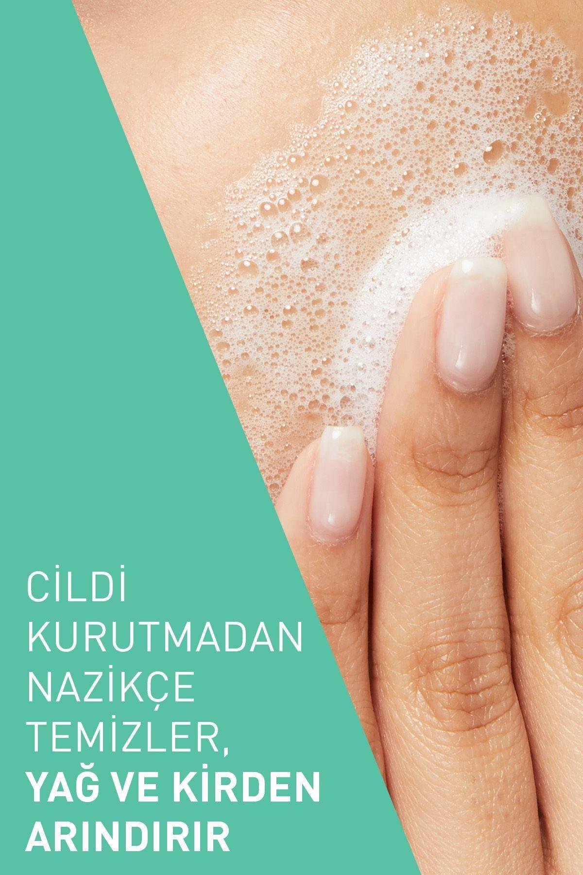 CeraVe Normal/Yağlı Ciltler İçin Cilt Bakım Seti: Niasinmaid & Hyalüronik Asitli Köpüren Temizleyici 236ml x2 - CeraVe