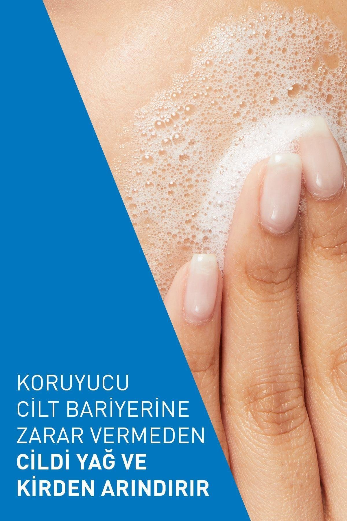 CeraVe Normal/Yağlı Ciltler İçin Cilt Bakım Seti: Niasinmaid & Hyalüronik Asitli Köpüren Temizleyici 236ml x2 - CeraVe