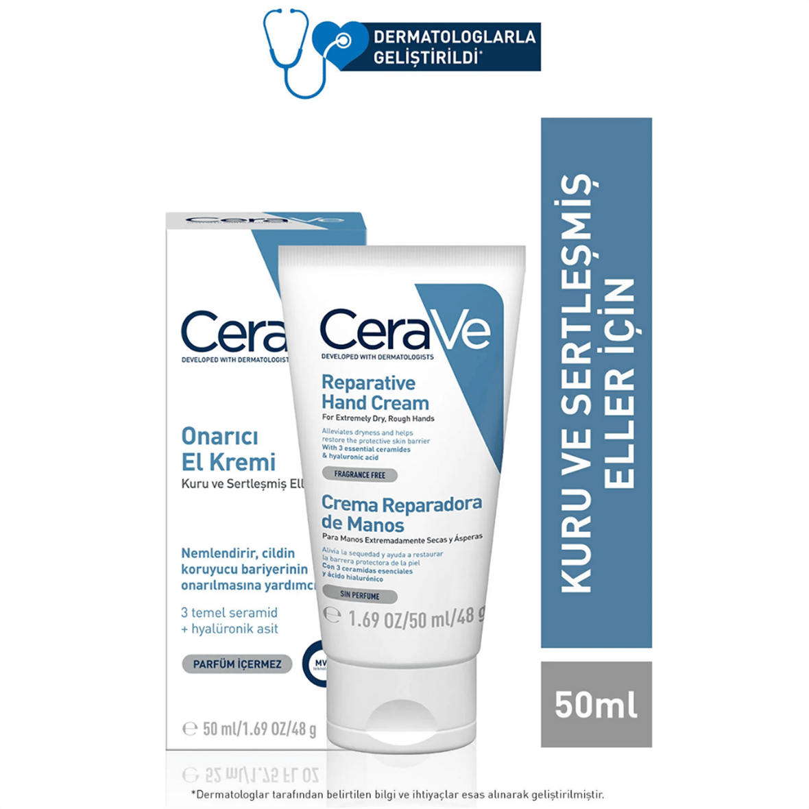 CeraVe Onarıcı El Kremi 50 ml - Cerave
