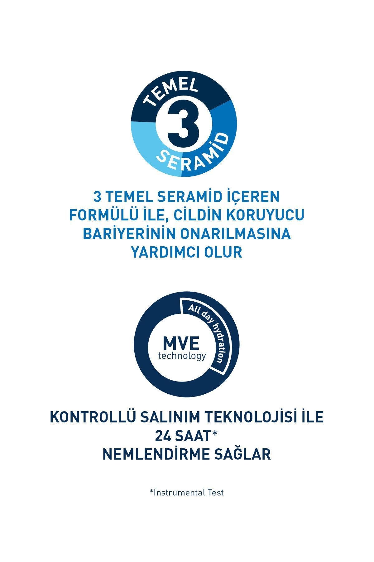 CeraVe Yüz Ve Vücut Nemlendirici Krem 340 Gr Avantaj Paket 2'li - Cerave