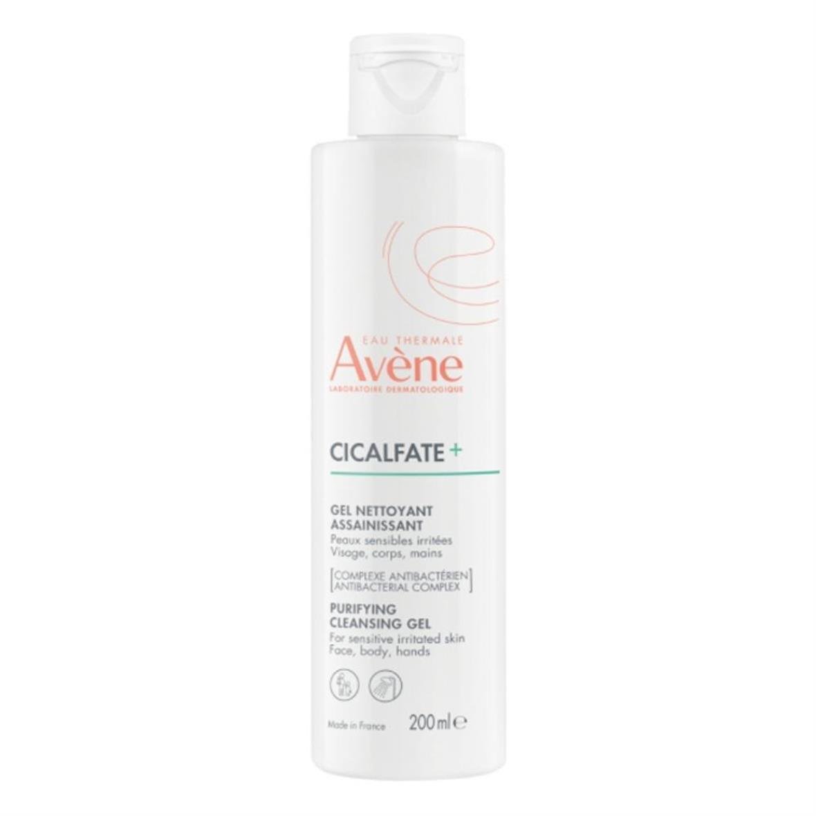 Cicalfate Gel Nettoyant Purifiant 200 Ml - Avene