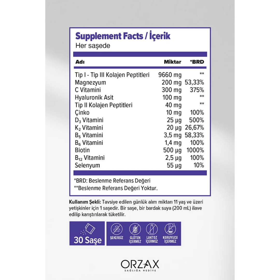 Day Day Collagen Mag Plus Çilek Karpuz Aromalı 30 Saşe - Day2Day