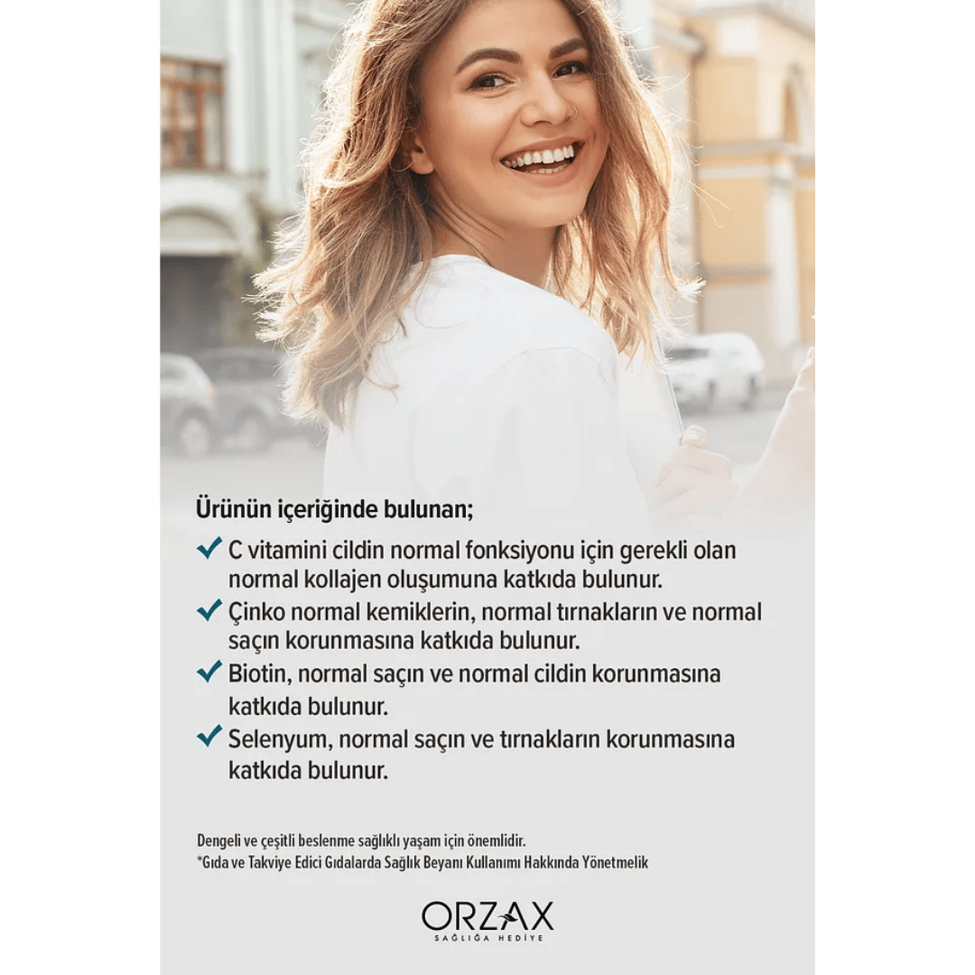 Day2Day The Collagen Beauty Elastin Takviye Edici Gıda 30 Tablet - Day2Day